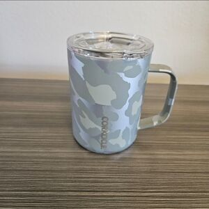 Corkcicle Insulated Mug Snow Leopard 16oz